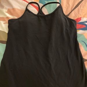 Lululemon black racerback tank